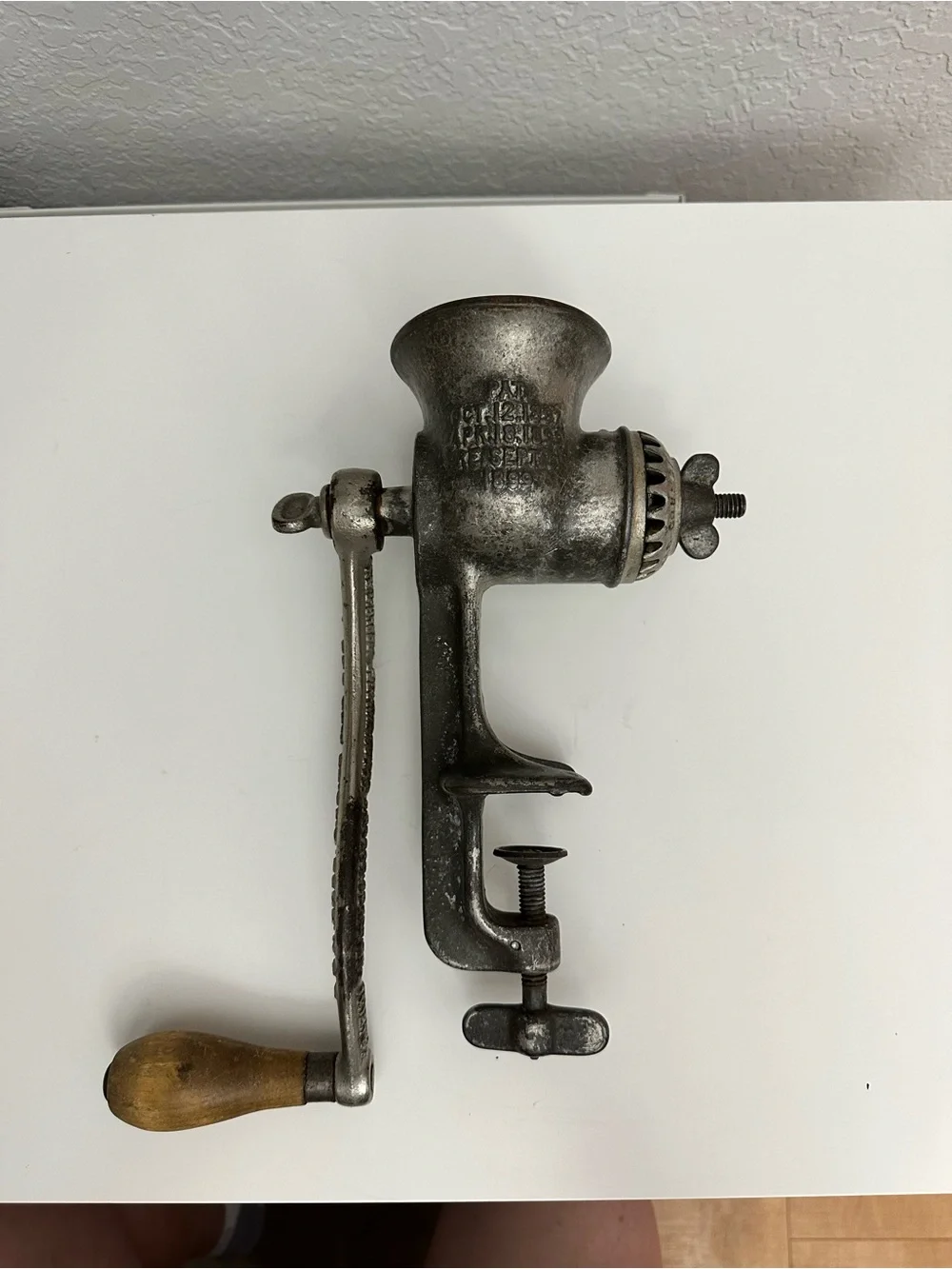 Vintage 1899 Landers Frary & Clark Universal No.2 Food Chopper & Meat Grinder